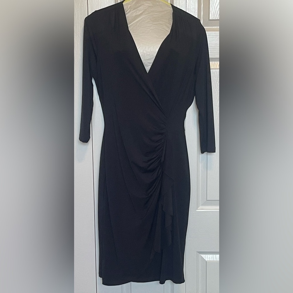 Classy Venus Brand Qtr Sleeved Wrap Dress